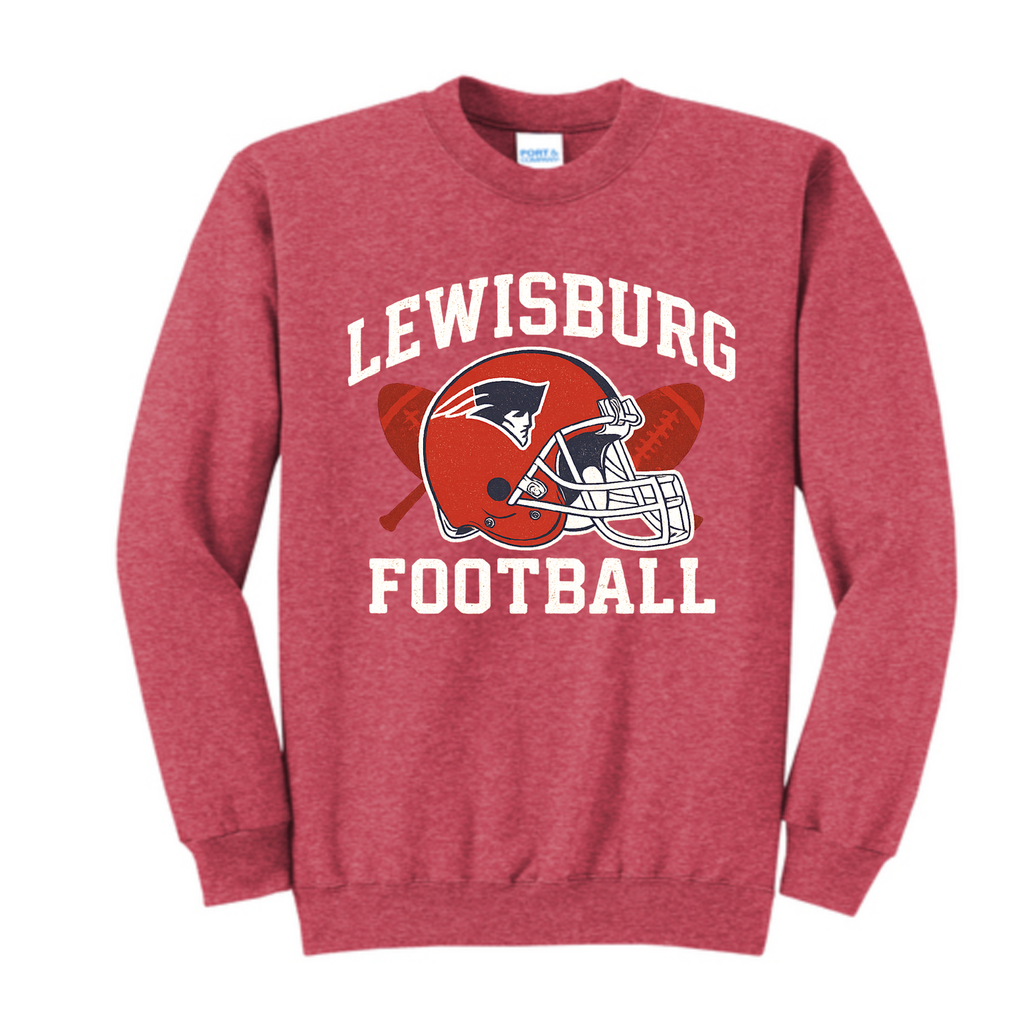 LHS Football Boosters -First Responders Night Sweatshirt// Youth and Adult Sizes