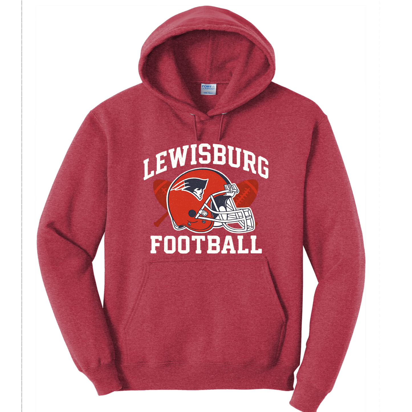 LHS Football Boosters - First Responders Night Hoodie/ Youth and Adult Sizes