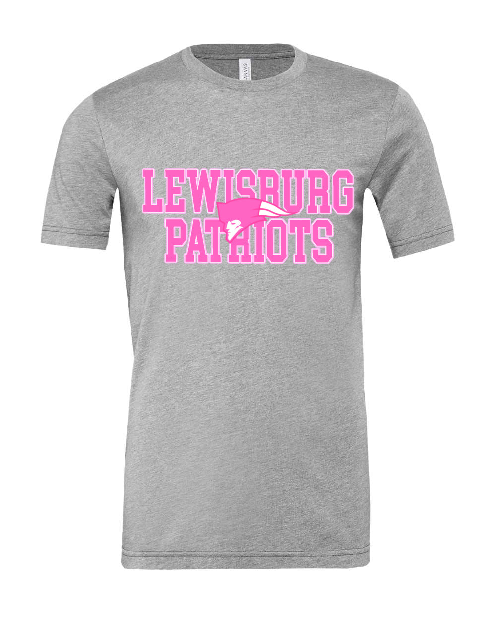 Lewisburg Soccer Fundraiser - Gray Tee - Short Sleeve/ Bella Or Comfort Colors