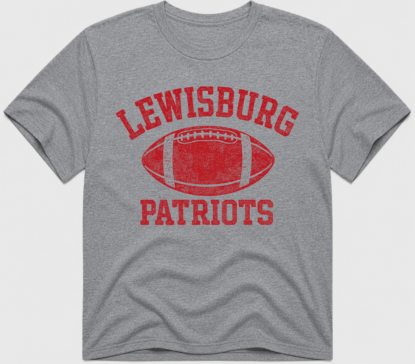 Comfort Colors Patriots Football Game Day Tee/ Lewisburg Patriots/ Youth and Adult Sizes - Football Shirt