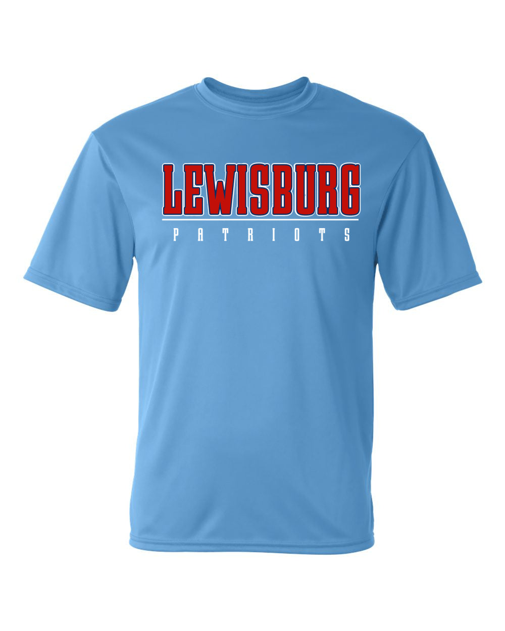 Drifit Patriots Tee/ Youth and Adult Sizes - Boys/Men Lewisburg Shirts/ Multiple Color Options