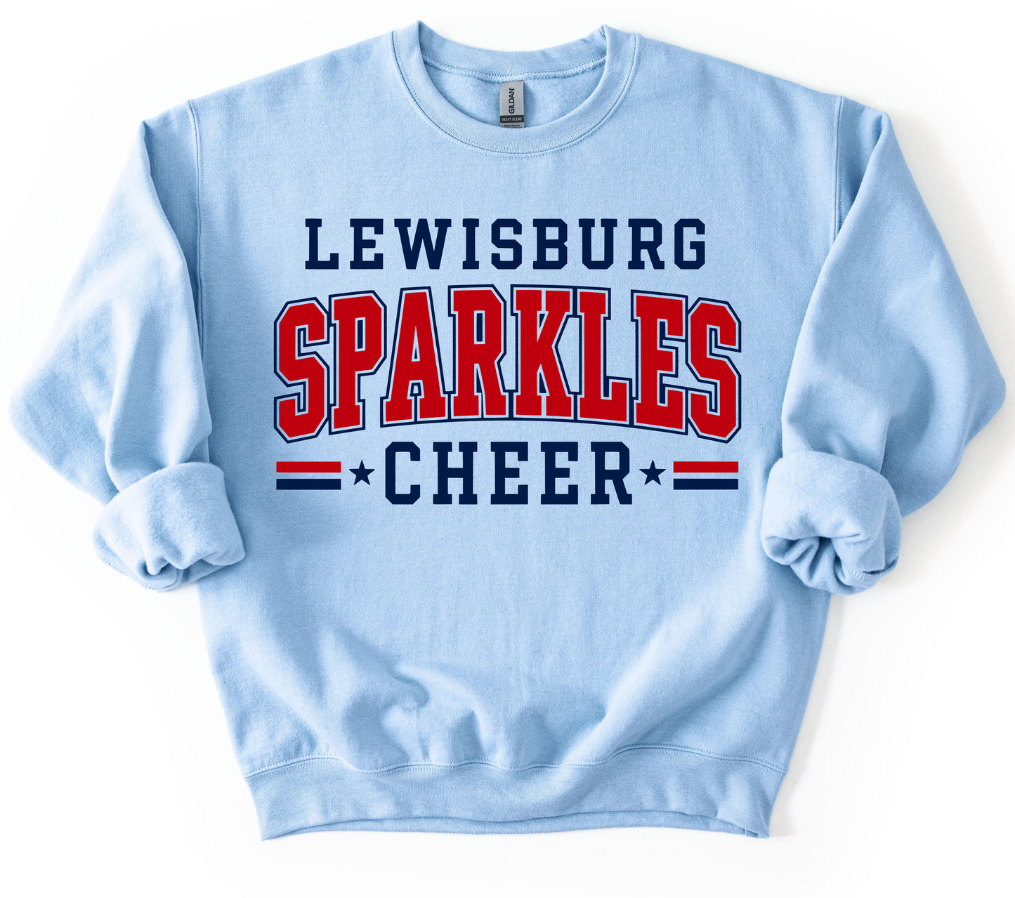 Lewisburg Sparkles Cheer Sweatshirt/ Youth and Adult Sizes