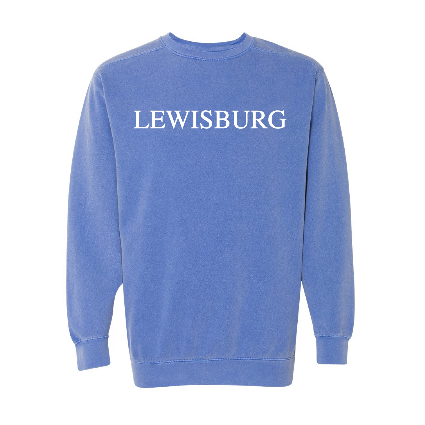 Lewisburg Volleyball Fundraiser - Comfort Colors Lewisburg Patriots Seaside Sweatshirt