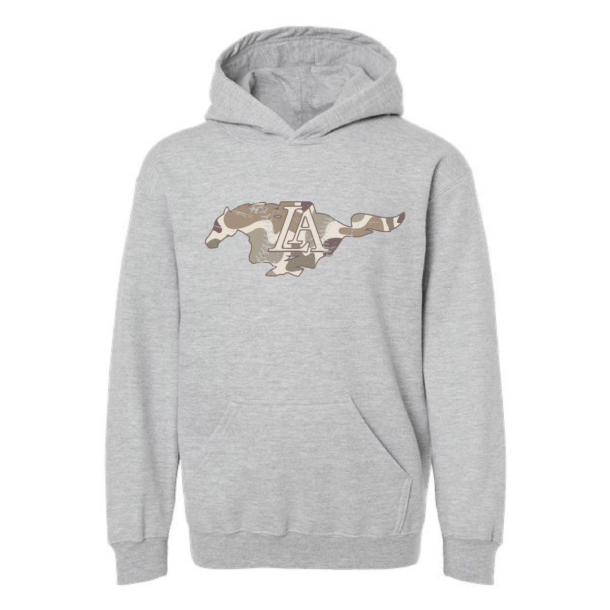 Mustangs Baseball Hoodie/ Youth and Adult Sizes - Lipscomb Academy