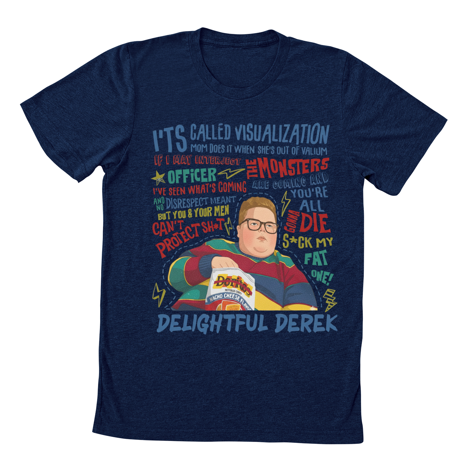Comfort Colors or Gildan Softstyle Delightful Derek Harrington Shirt/ Stranger Things/ Youth and Adult Szies