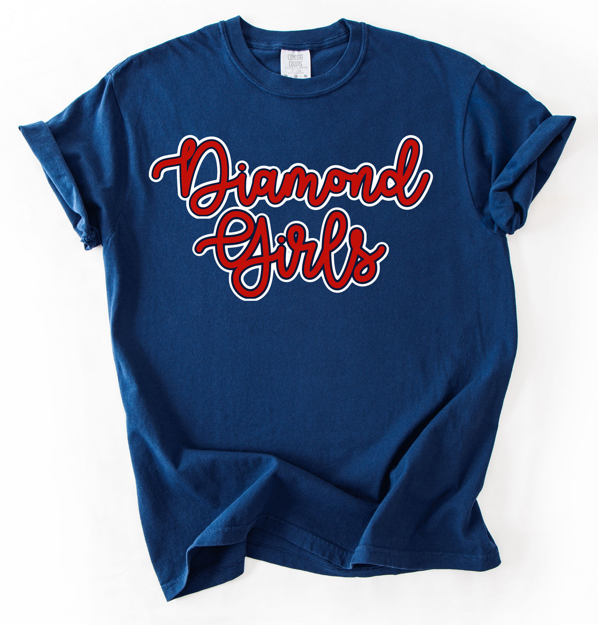 Lewisburg Diamond Girls Comfort Colors or Gildan Softstyle Brand T-Shirt