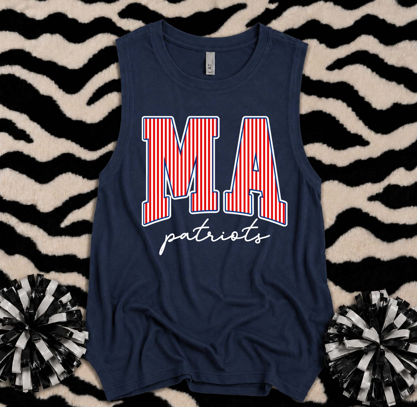 LAT Brand Marshall Academy Patriots Tank/ MA Patriots Tank Top/ Adult Sizes