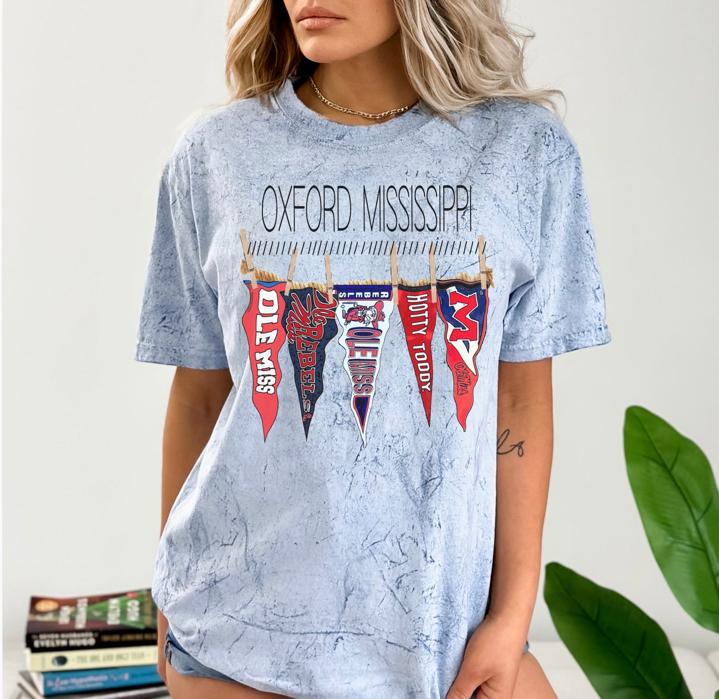 SPIRIT DROP - Let's Go Rebs - Comfort Colors Colorblast