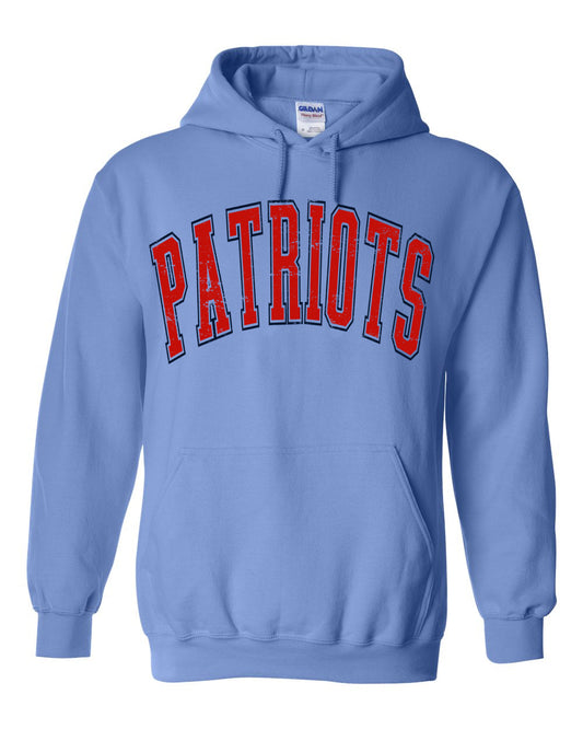 Patriots Unisex Hoodie Sweatshirt  Adult Sizes/ Youth and Adult Sizes
