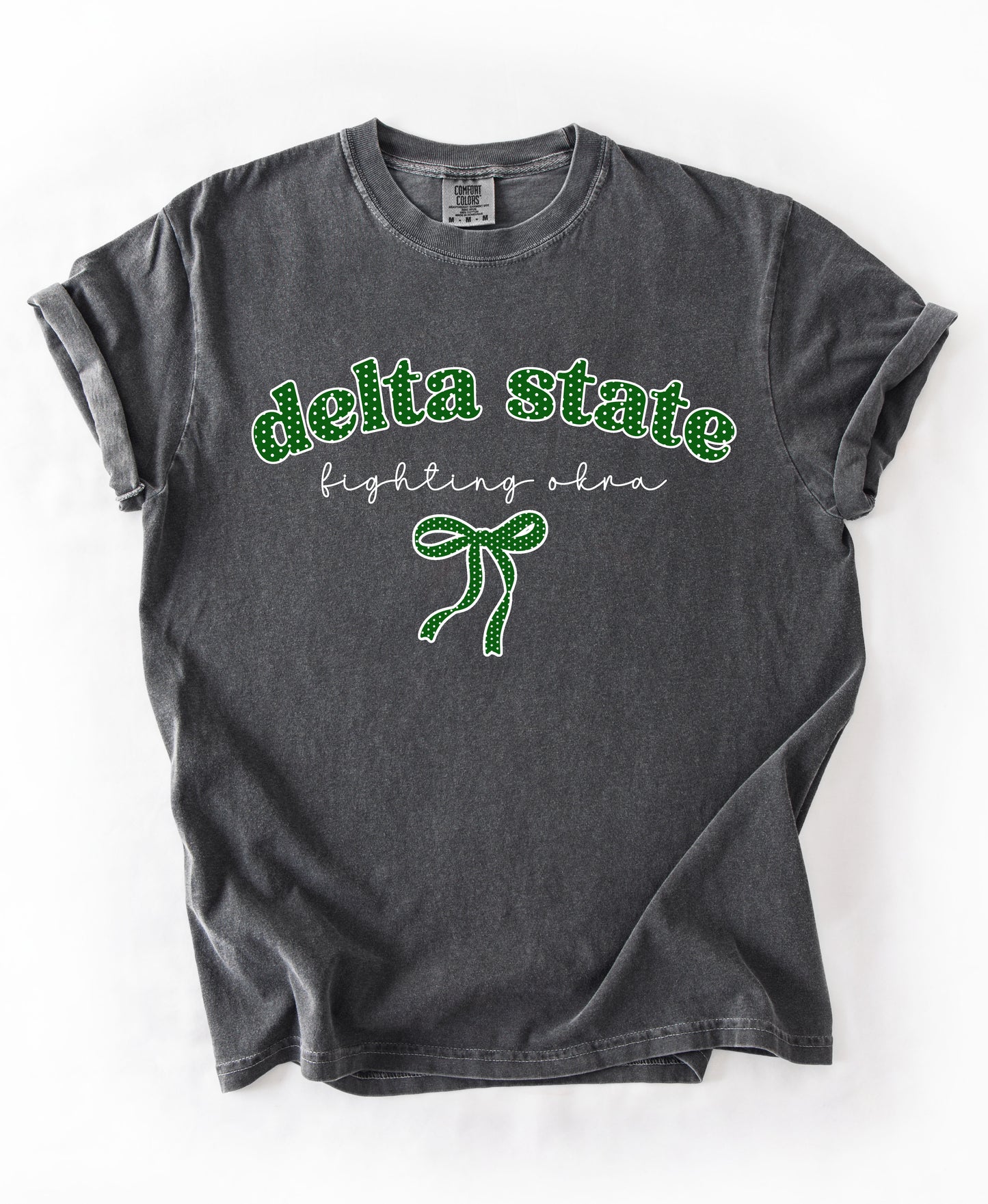 Comfort Colors or Bella Canvas Delta State Fighting Okra Shirt/ Fighting Okra Tee