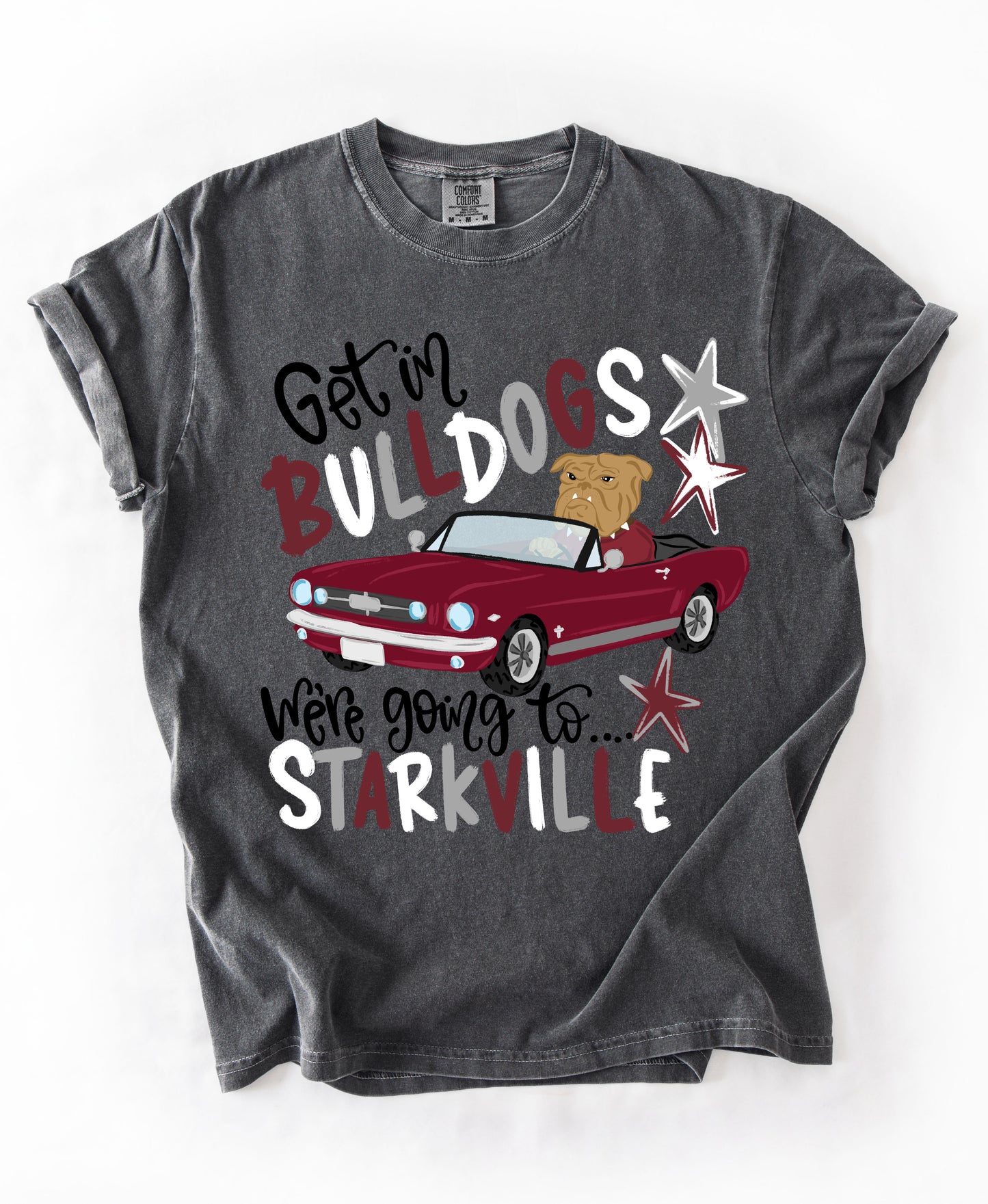 Get In Bulldogs, We're Going To Starkville Shirt/ Youth and Adult Sizes