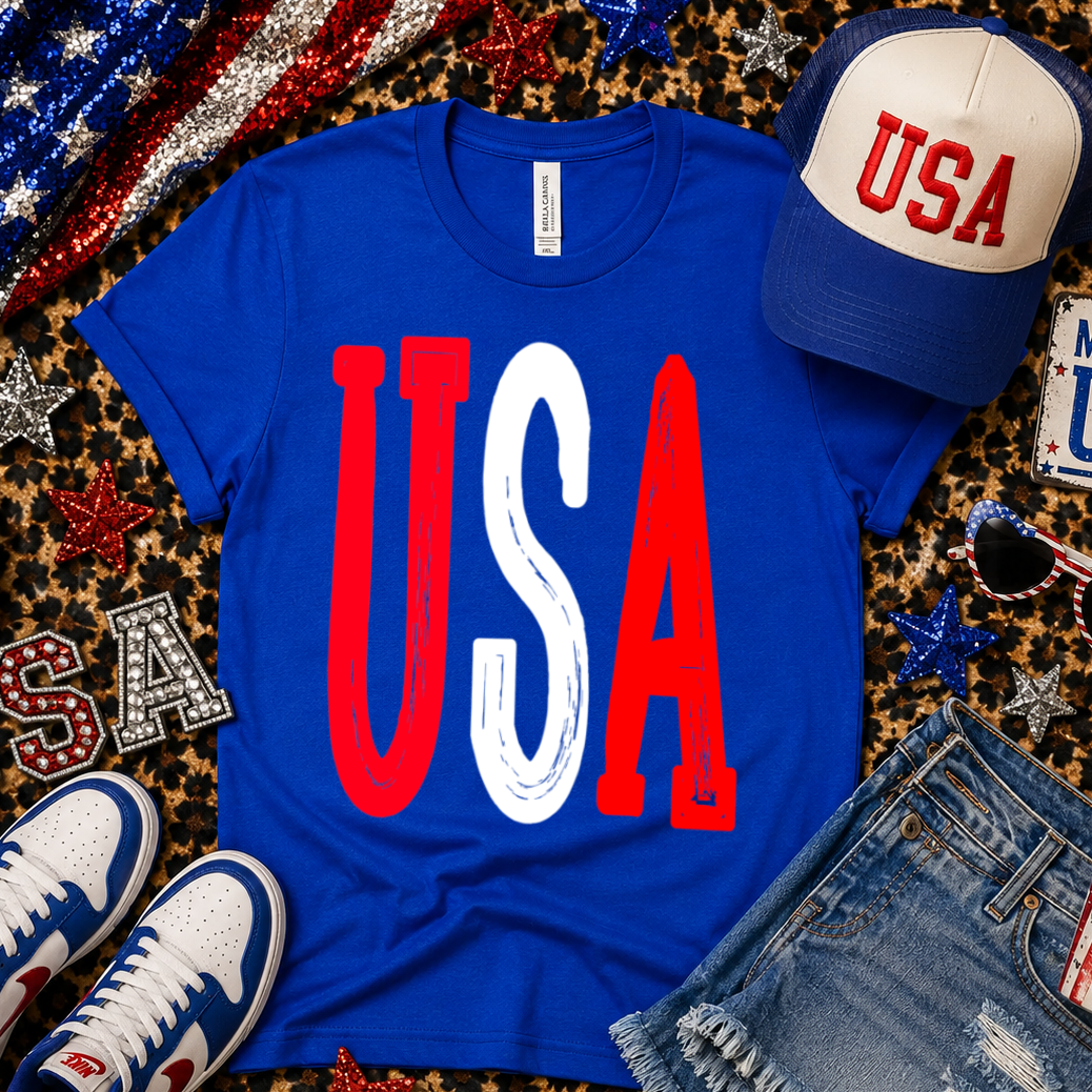 TEE TUESDAY DEAL - ROYAL BLUE BELLA - ONLY $16 WITH CODE SAVE20- USA