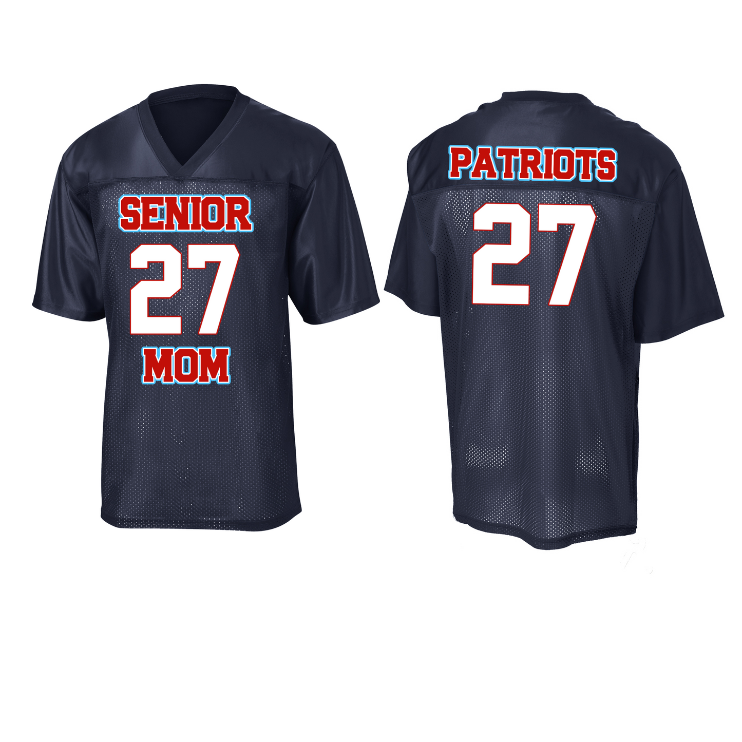 Lewisburg Senior Mom Jersey/ Patriots Senior Mom Jersey