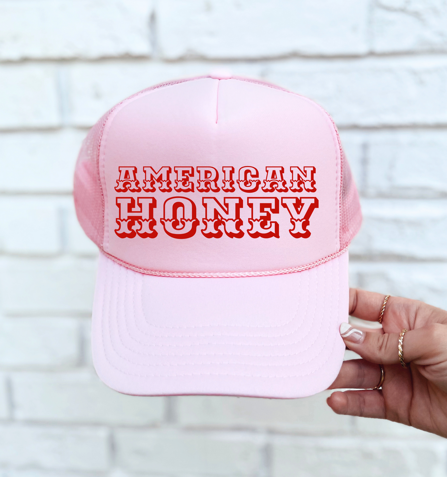 American Honey Hat/ Funny Trucker Hat/ Country Western Hat