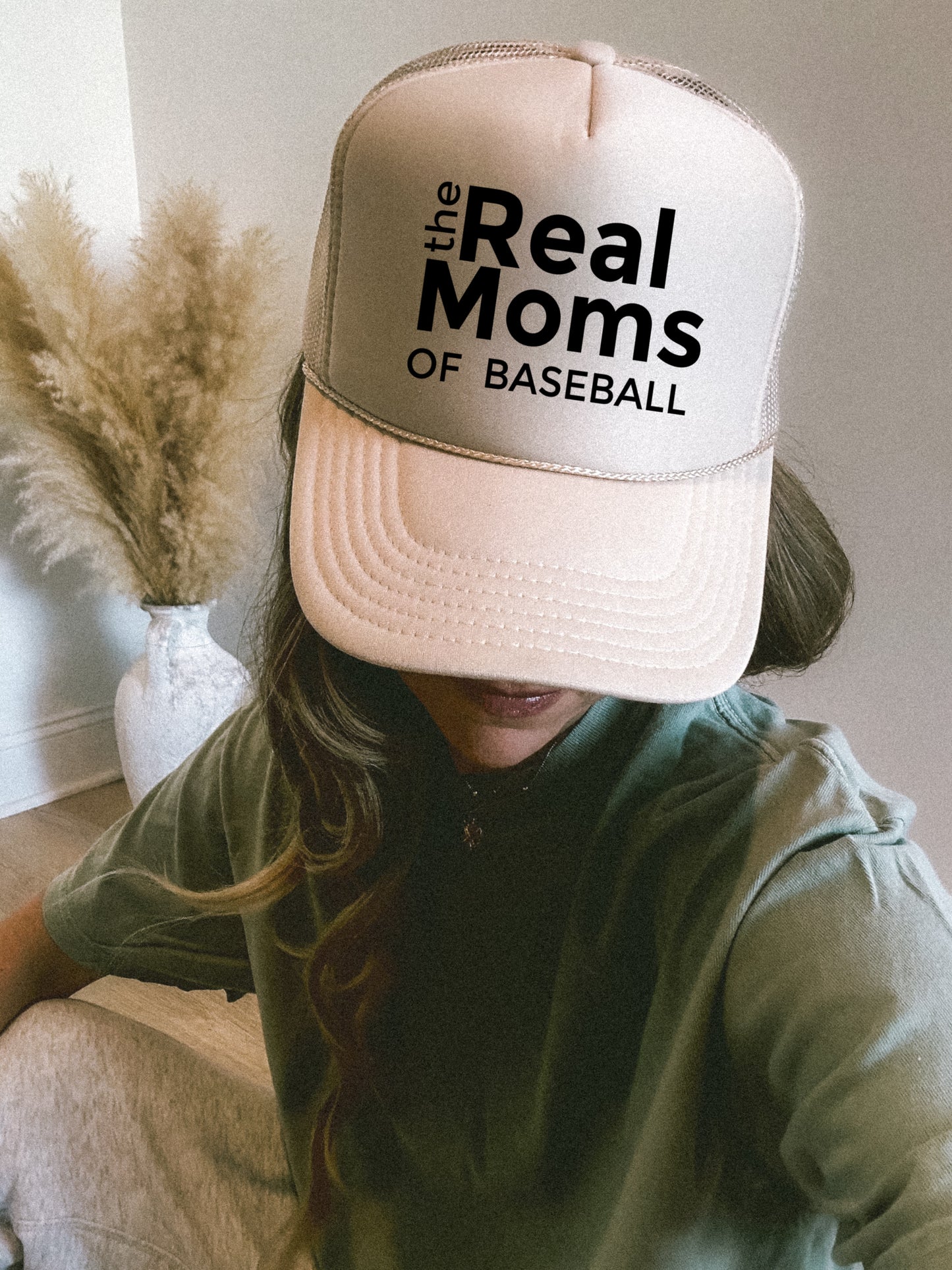 Real Moms of Baseball Trucker Hat/ Funny Gifts for Her/ Real Housewives of Baseball Parody Hat