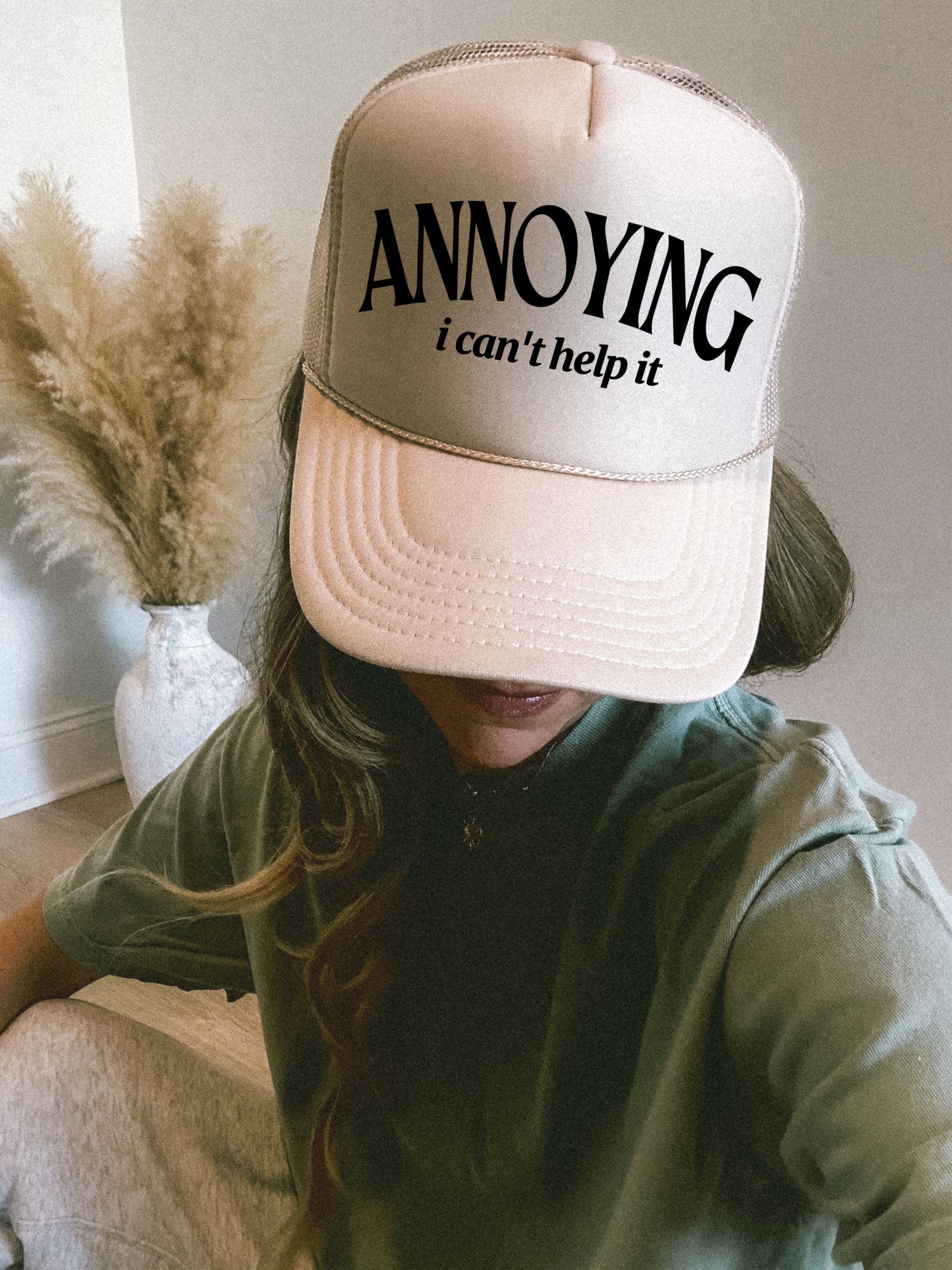 Annoying - I Can't Help It - Trucker Hat/ Funny Gifts for Her / Otto Trucker Hat