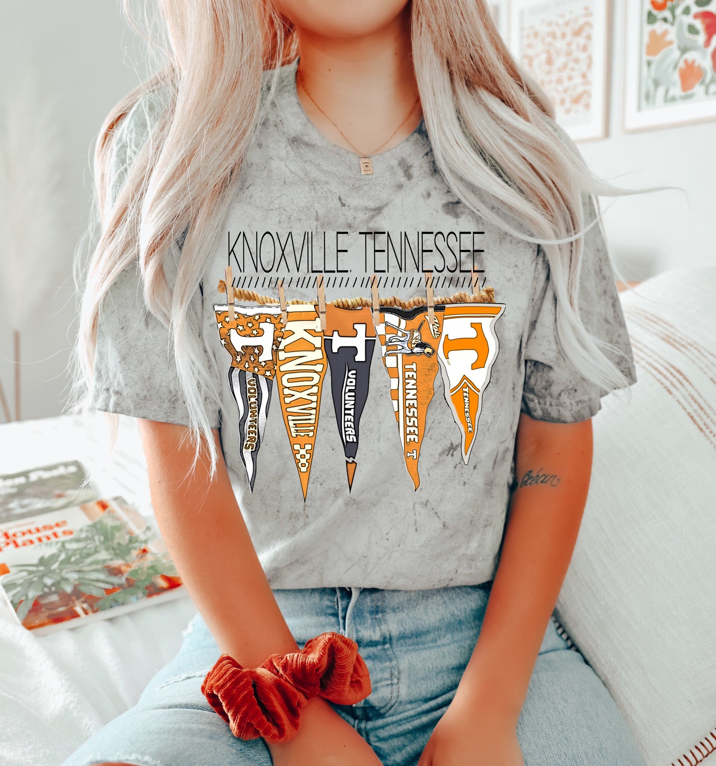 SPIRIT DROP - Let's Go Vols - Comfort Colors Colorblast