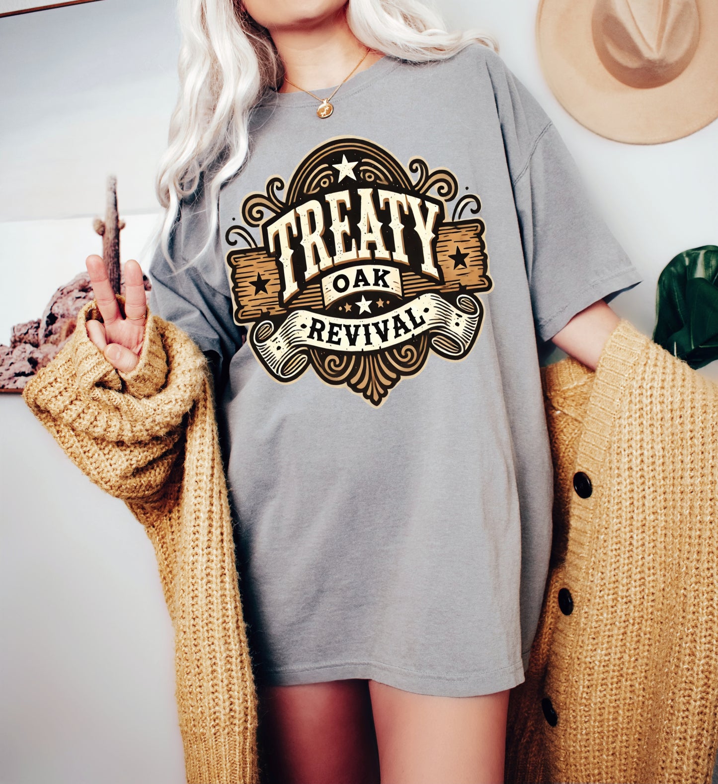 Treaty Oak Revival Shirts/ Comfort Colors or Bella Canvas / Youth and Adult Sizes