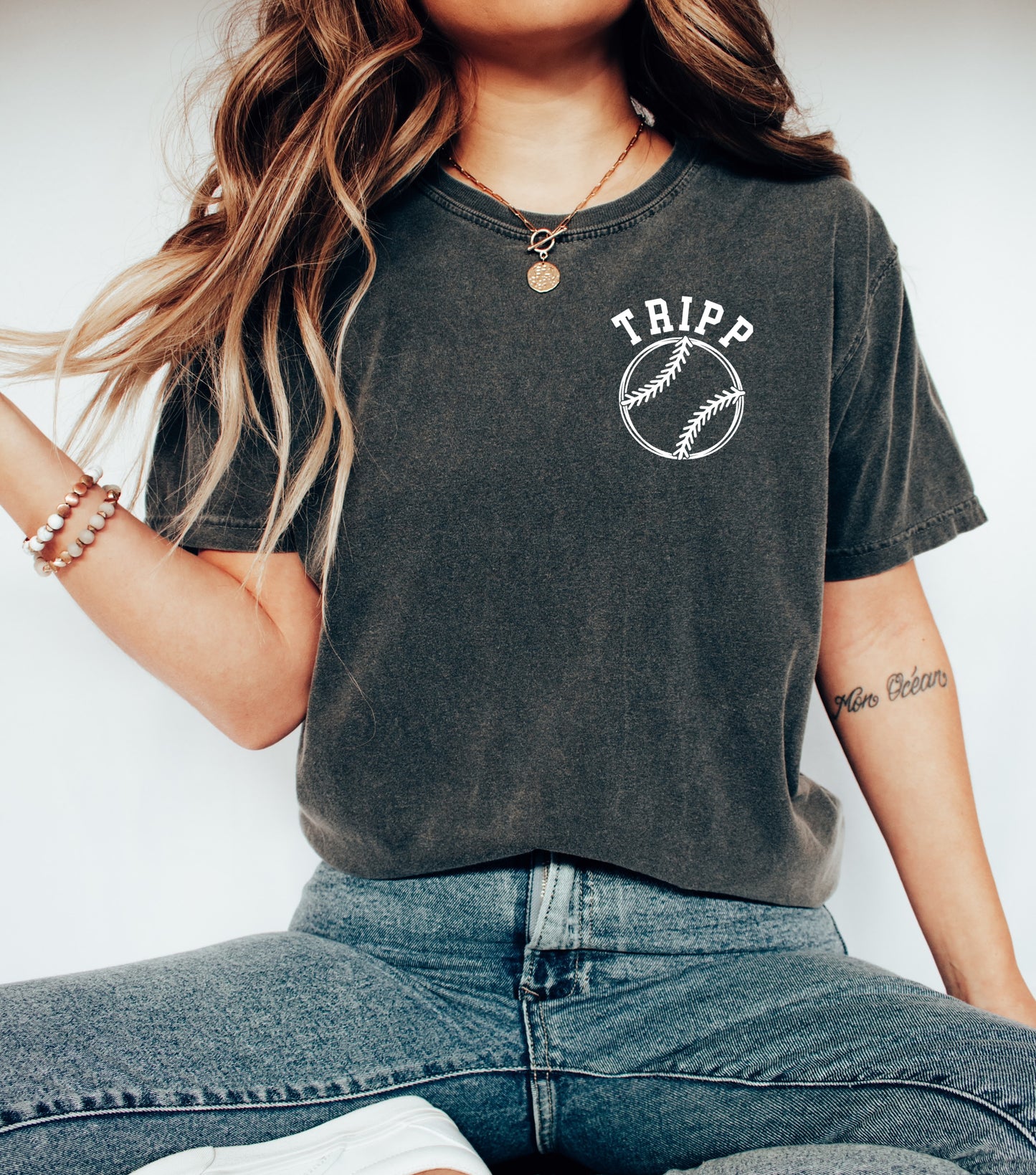 Custom Bella Canvas or Comfort Colors Baseball Tee/ Quality Retro Tee