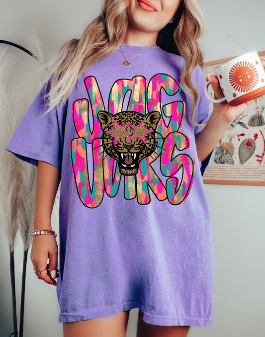 Comfort Colors or Bella Canvas Jaguars Football Tee / Desoto County Schools / Mississippi School Shirt /Youth and Adult Sizes - DC Jags/ Desoto Central