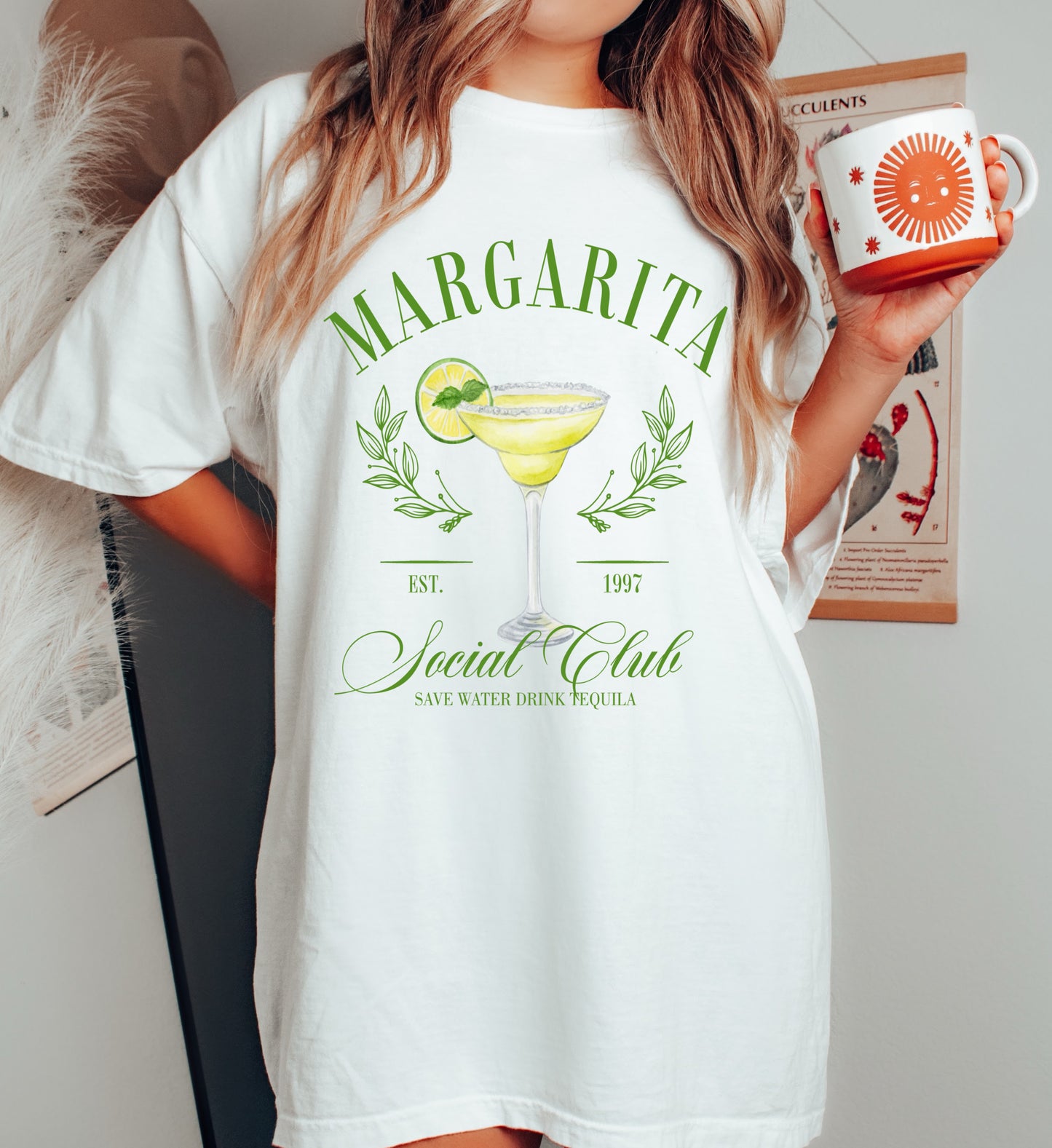 Bella or Comfort Colors Margarita Social Club Tee/ Cinco De Mayo/ Margs/ Vacation Shirt