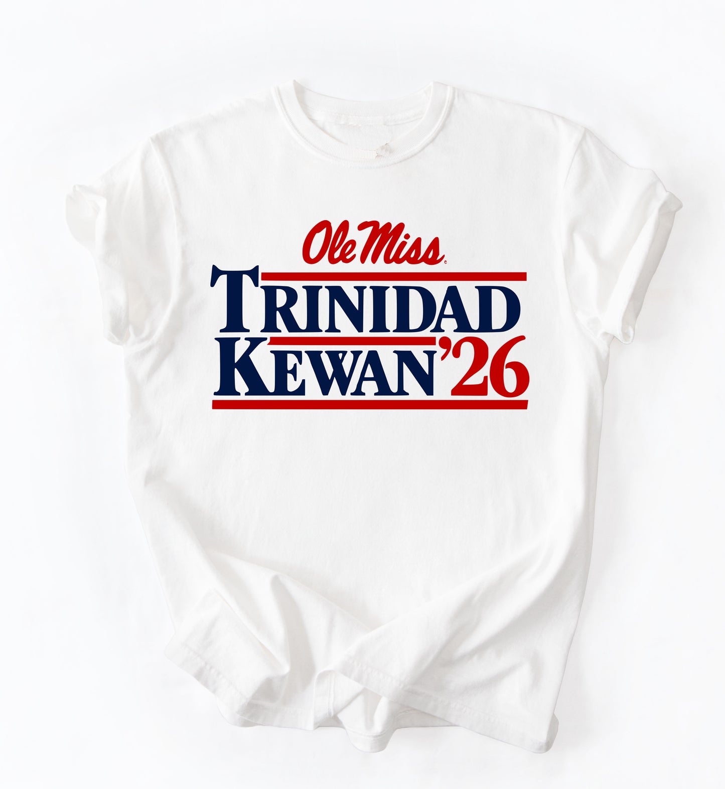 Comfort Colors Trinidad Kewan Ole Miss Shirt/ Youth and Adult Sizes