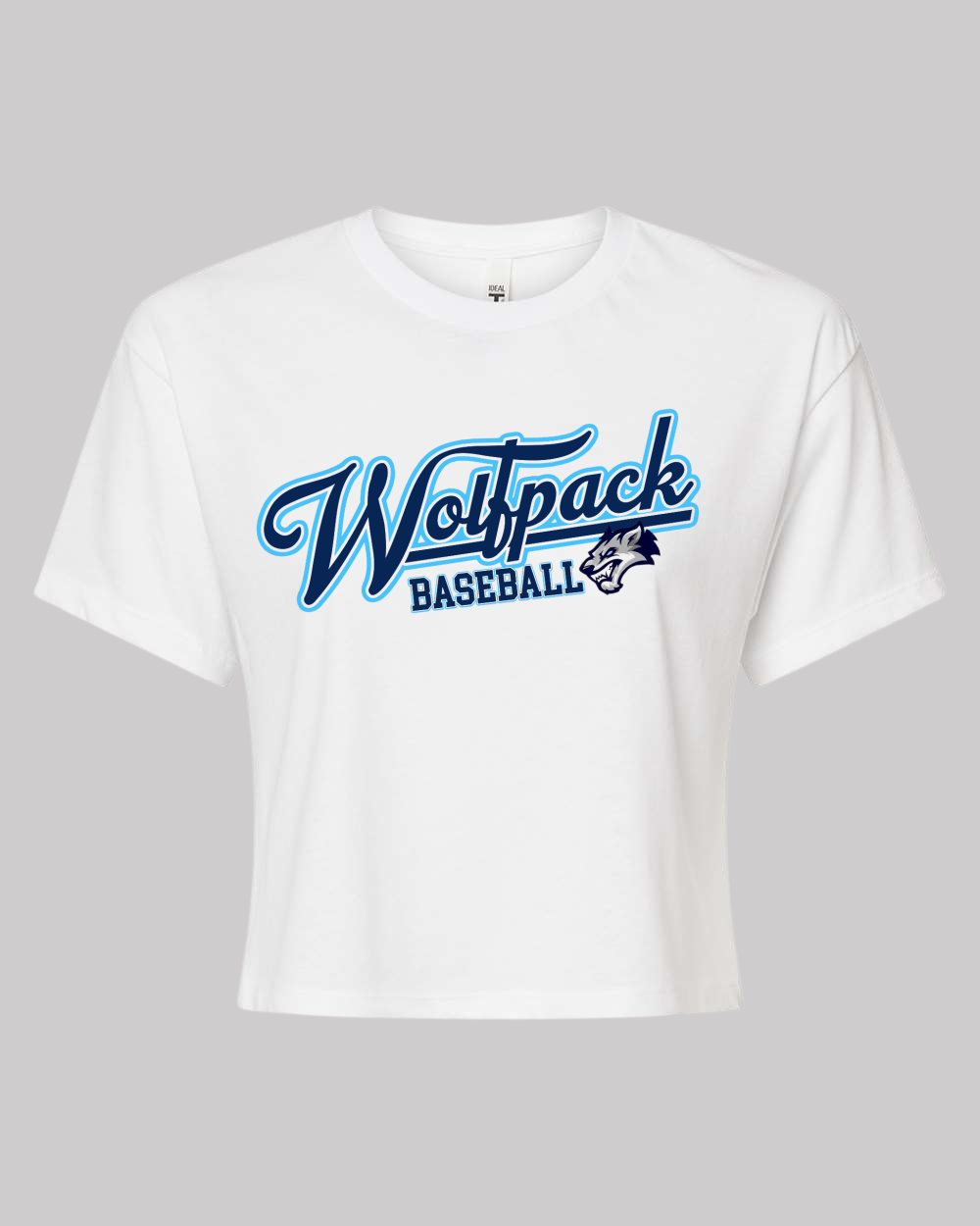 Wolfpack Baseball Cropped Tee