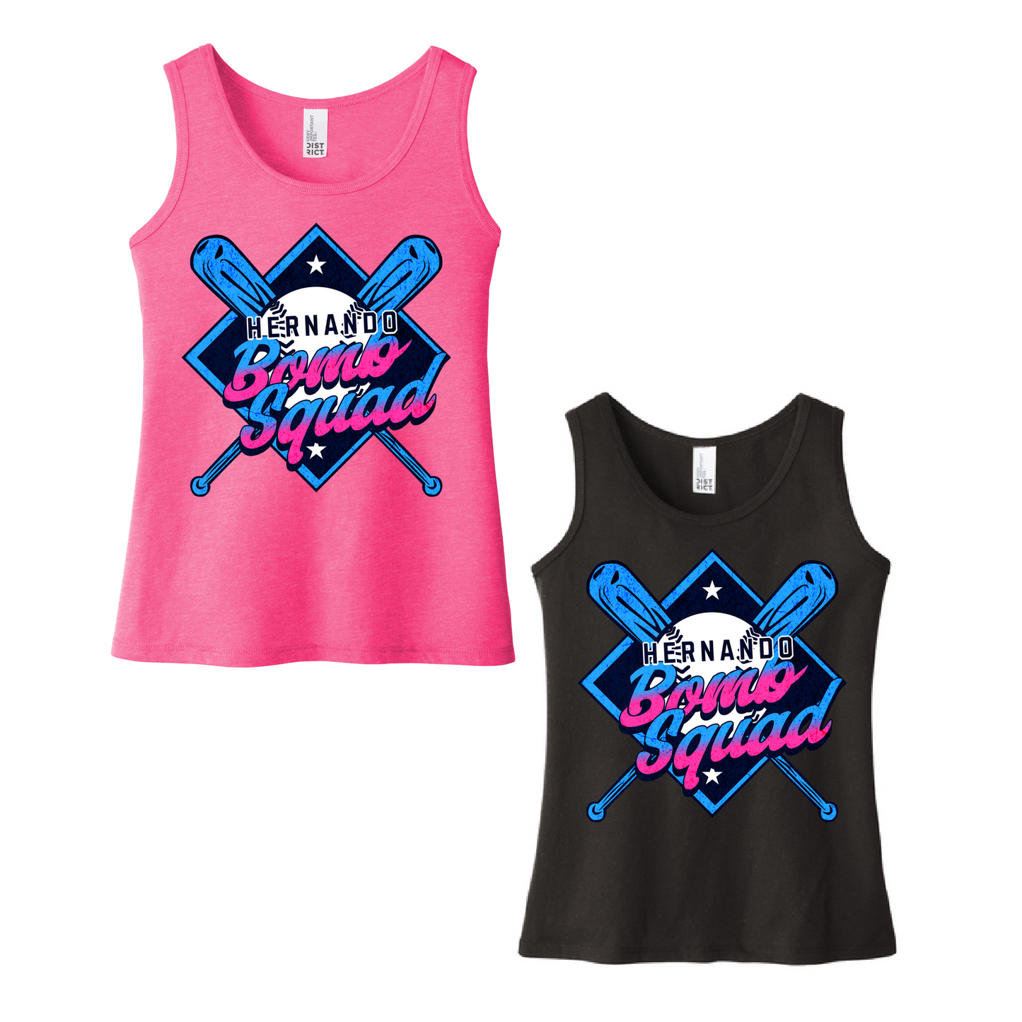 Hernando Bomb Squad District Brand Youth Tank