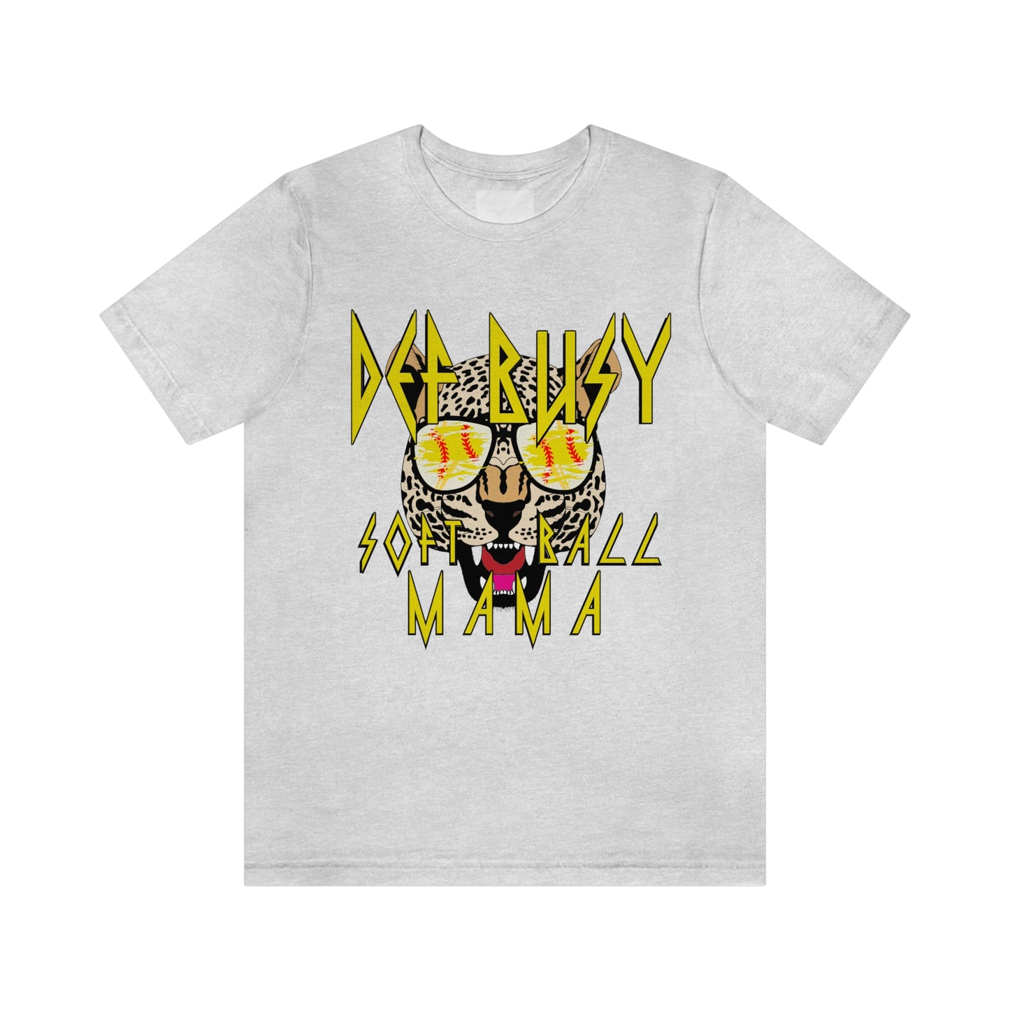 Def Busy Softball Mom - Soft Style Tee