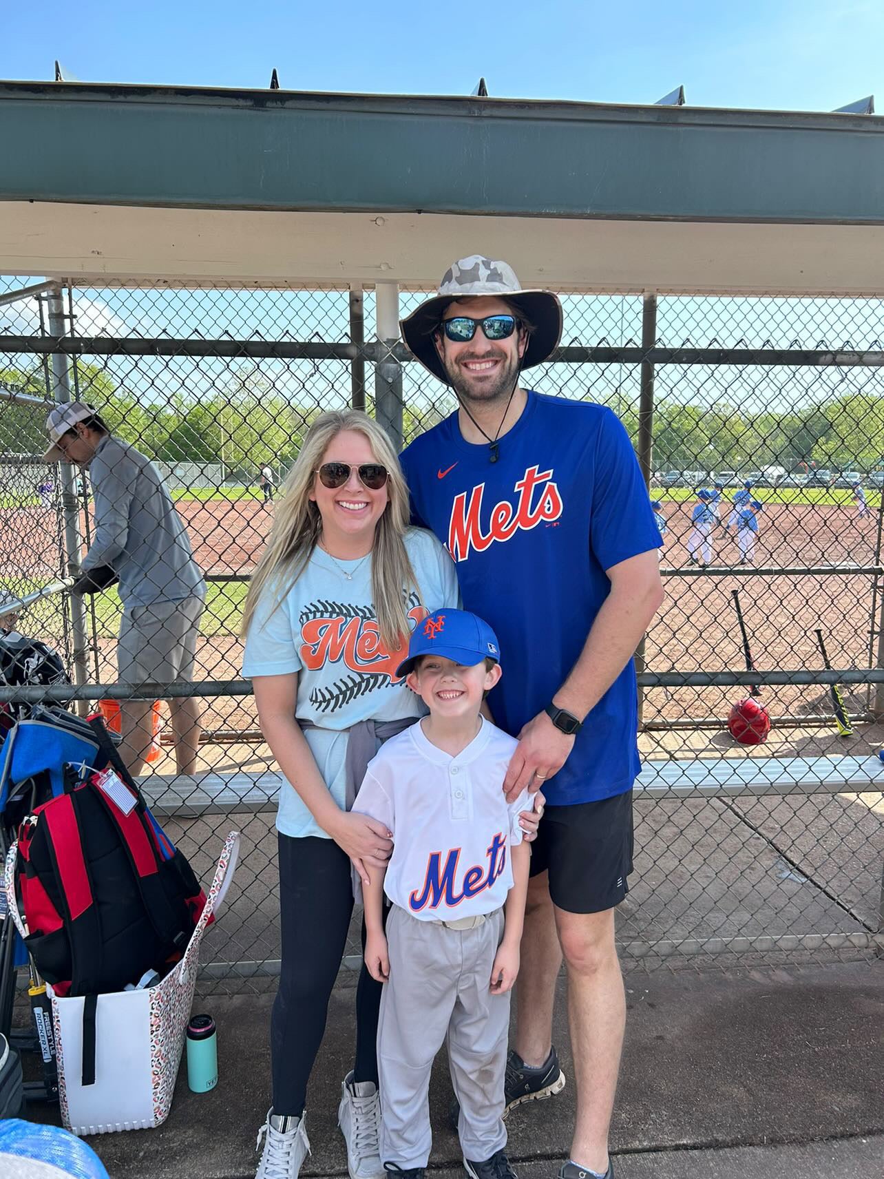 Little League Met's Shirt/ Comfort Colors or Bella Canvas Options