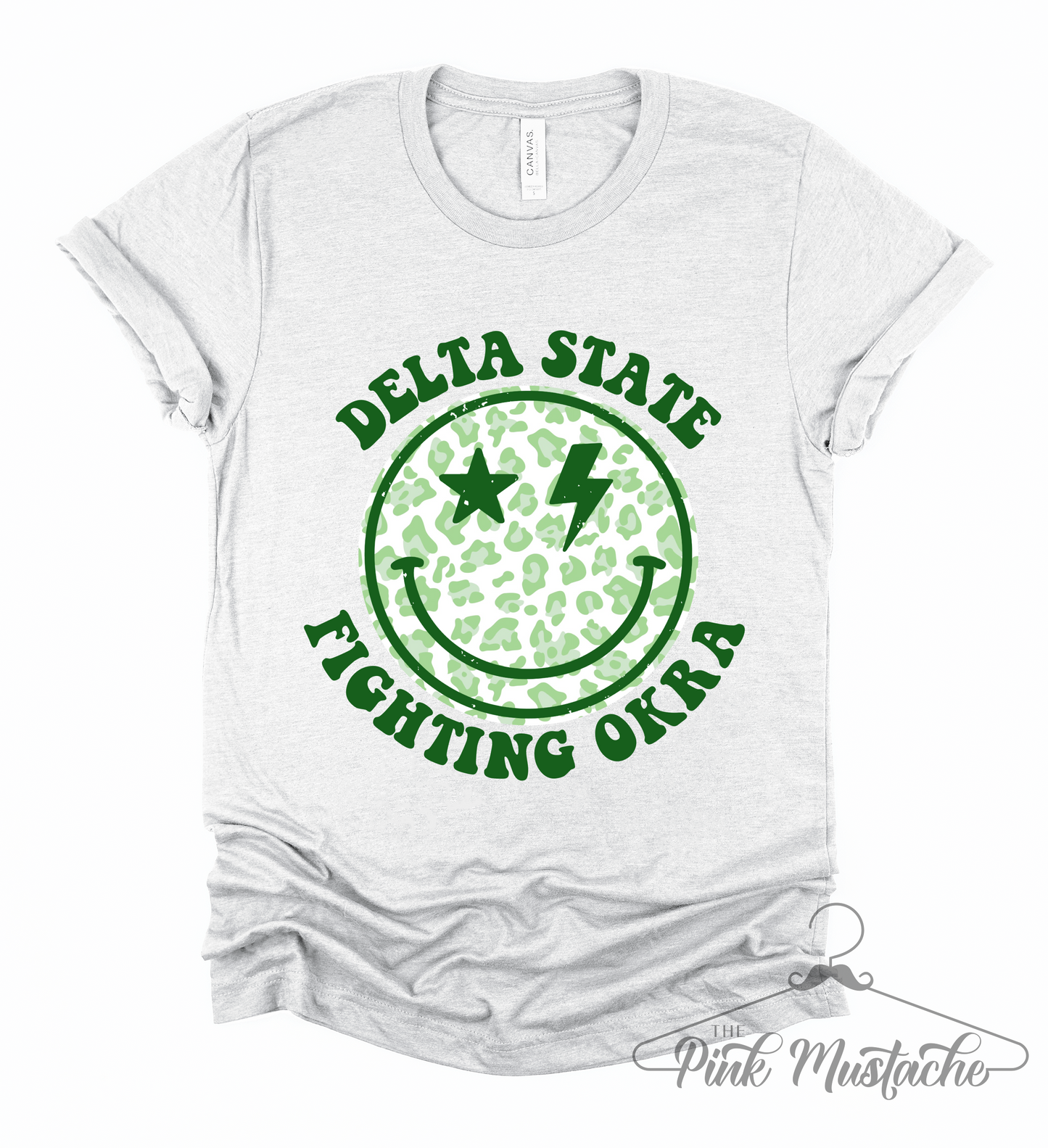 Smiley Delta State Script Soft Style Tee