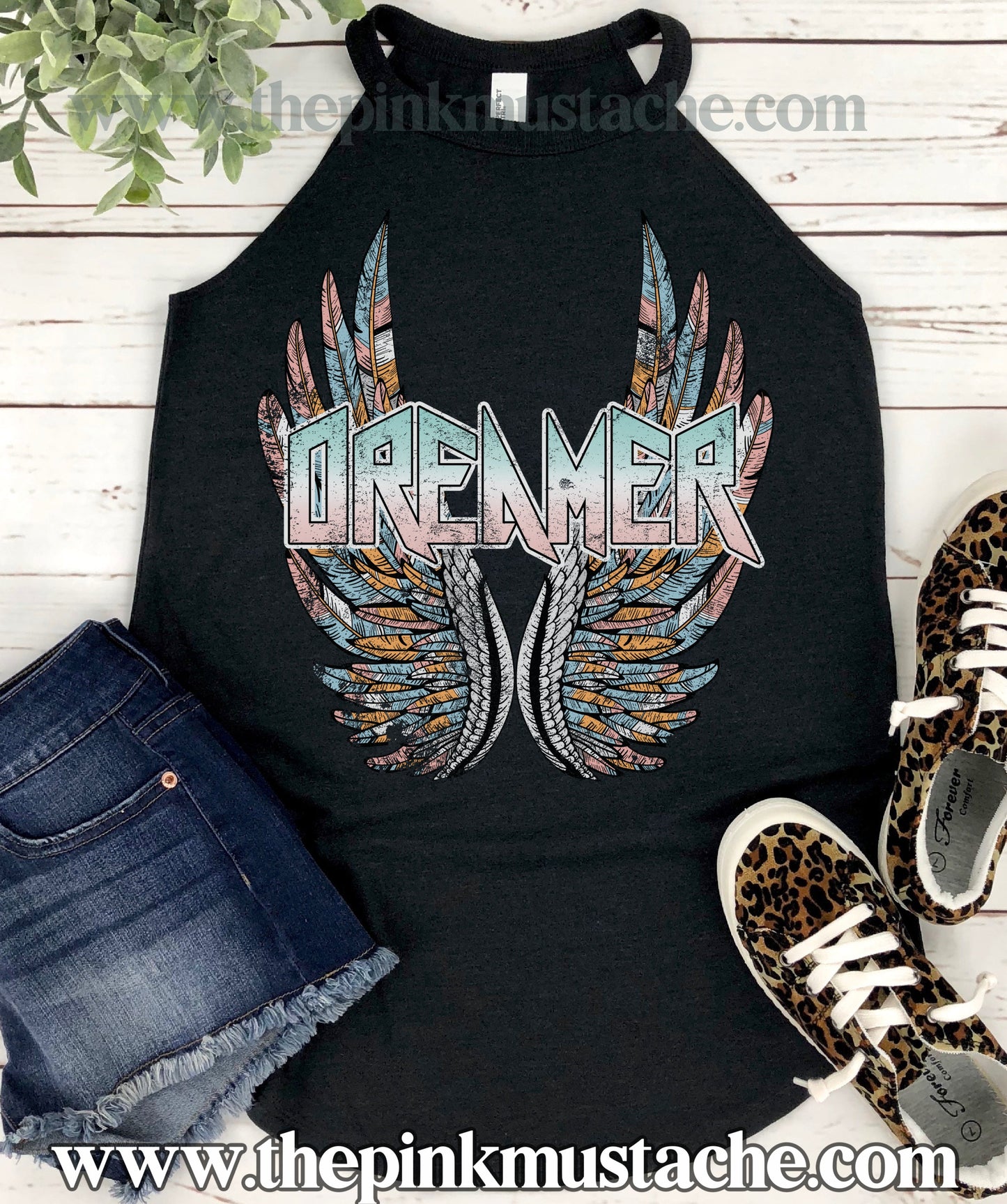 Dreamer Vintage Style District Tank Top / Rocker Vintage Tank