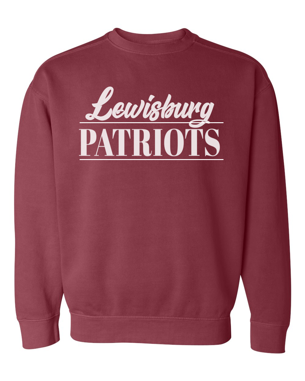 Lewisburg Patriots Comfort Colors Sweatshirts