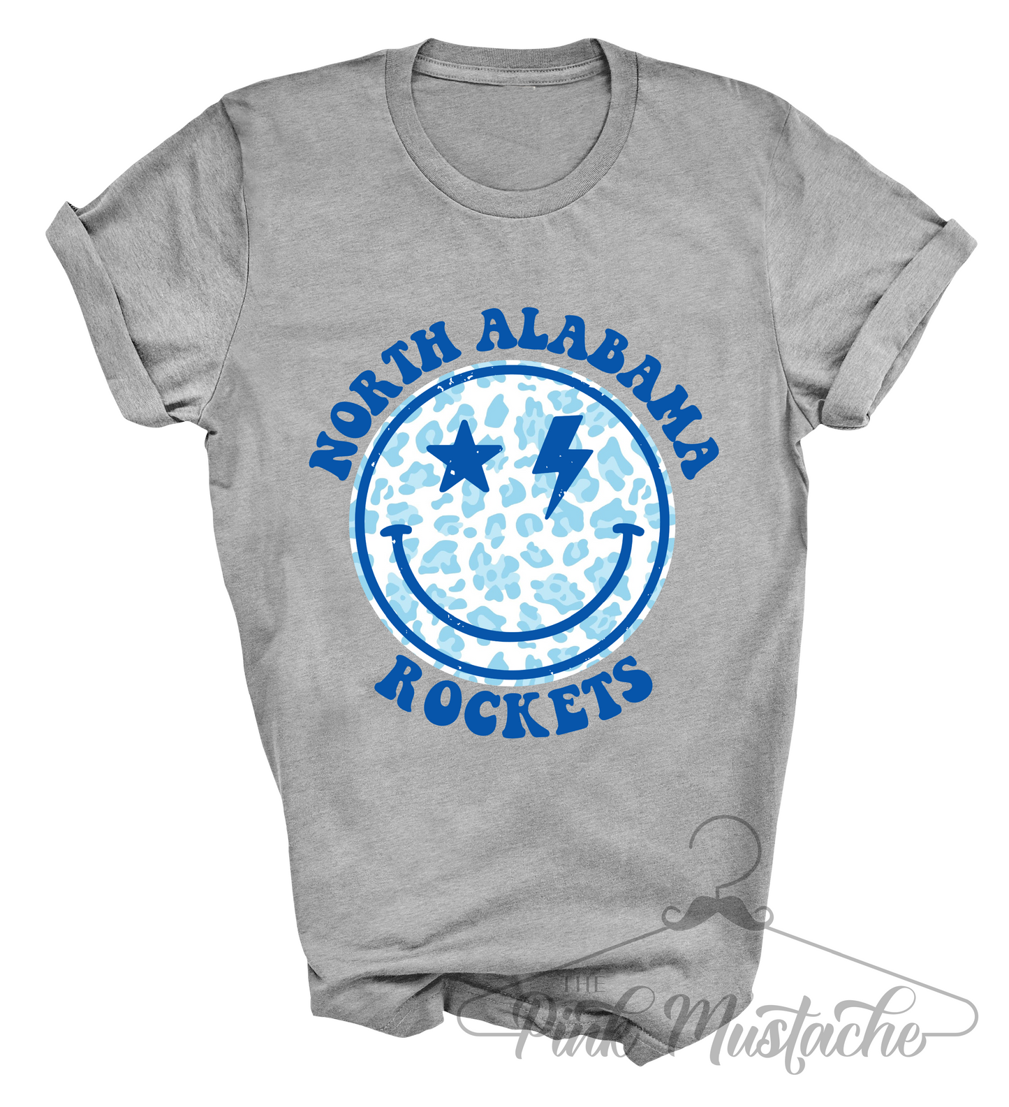 North Alabama Rockets Smiley Soft Style Tee
