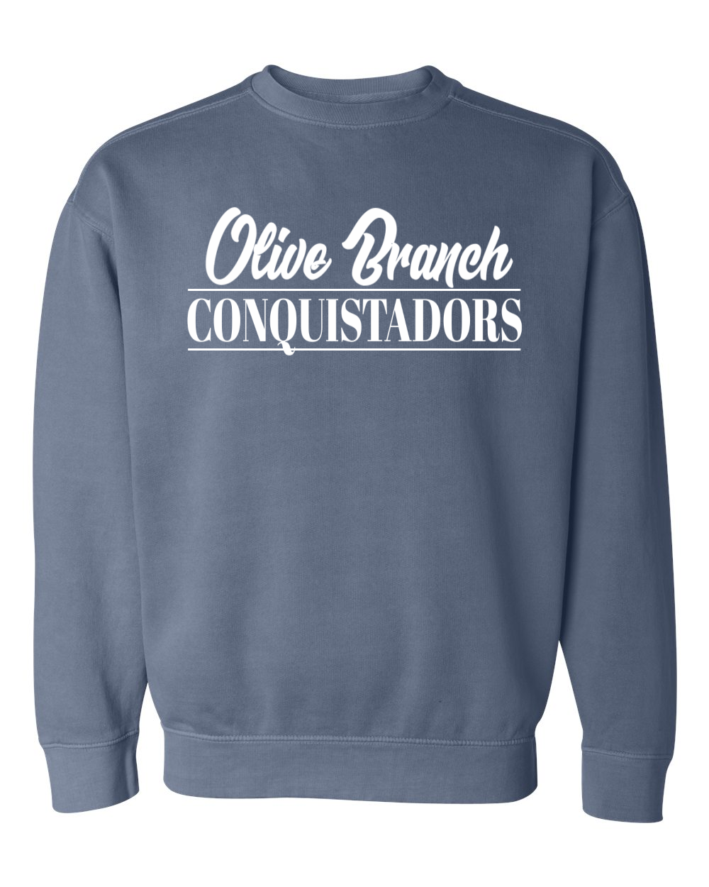 Olive Branch Conquistadors Comfort Colors Sweatshirts