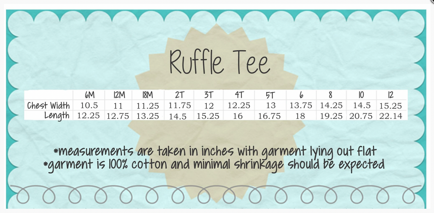 Custom Easter Shirts For Girls With Personalized Name / Blanks Boutique Ruffle Shirt