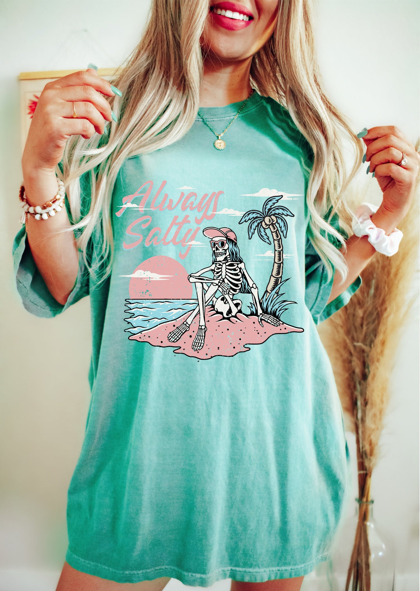Comfort Colors Funny Always Salty Softstyle Tee/ Adult Sizes