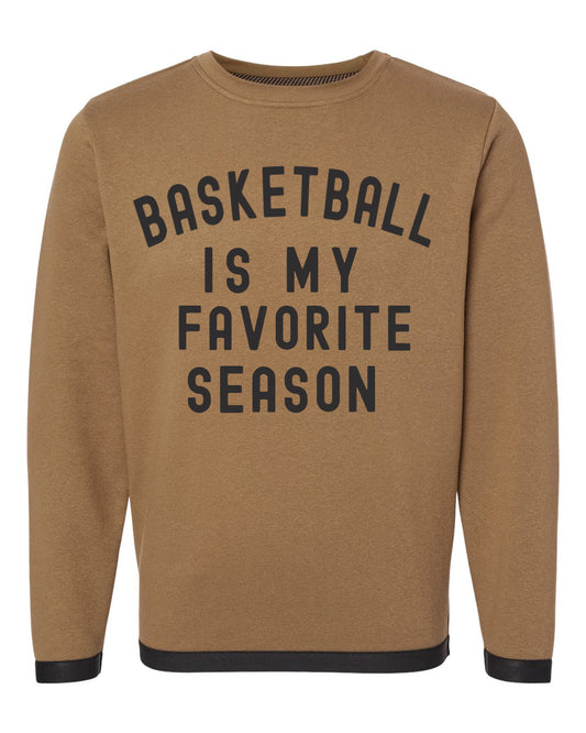 Toasty Brown Basketball is My Favorite Season Sweatshirt/ Basketball Mom Sweatshirt