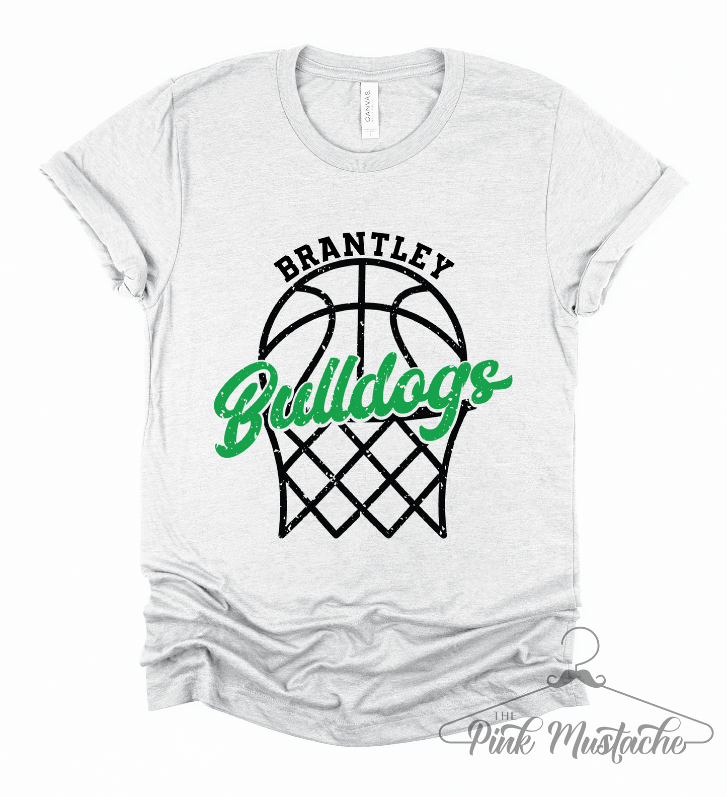 Brantley Bulldogs Basketball Soft Style School Tee/ Youth and Adult Sizes