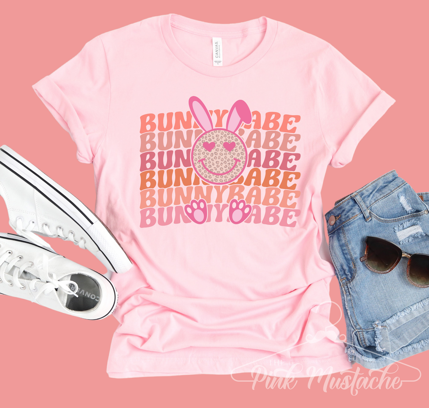 Bunny Babe Easter Softstyle Tee - Toddler, Youth, and Adult Sizes/Religious Tee/ Unisex Sized Tee / Easter Spring Shirt