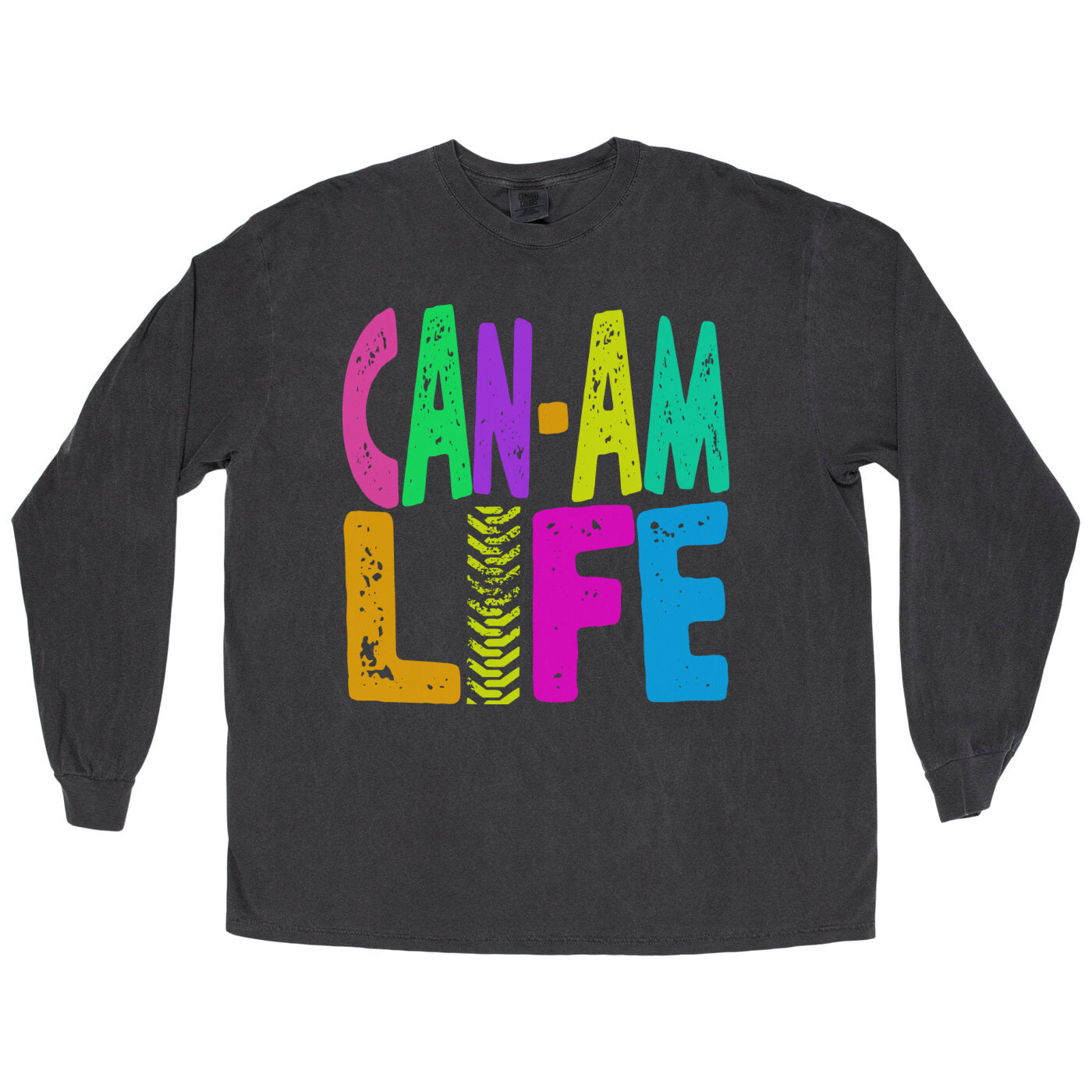 Comfort Colors Long Sleeved Can-Am Life Tee - Adult Size