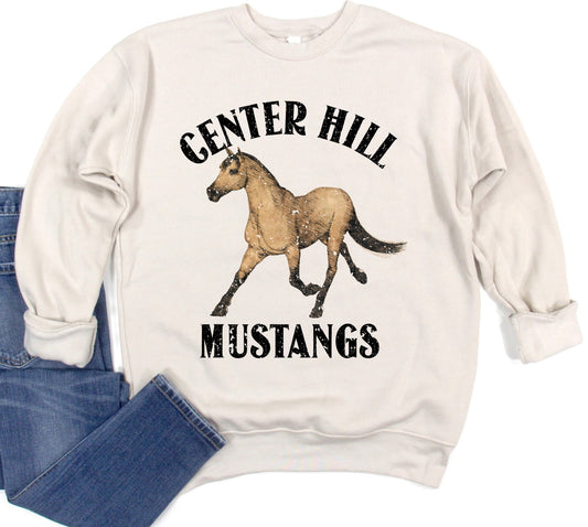 Boutique Bella Sweatshirt - Center Hill Mustangs Unisex Sweatshirt