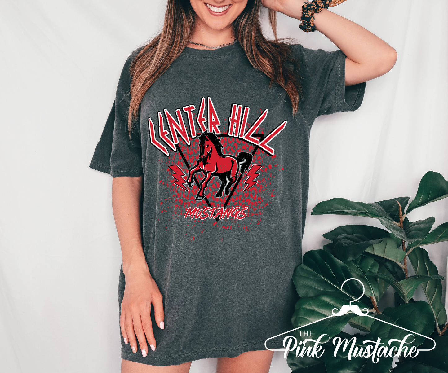 Comfort Colors Center Hill Rocker Tee / Desoto County Schools / Mississippi School Shirt