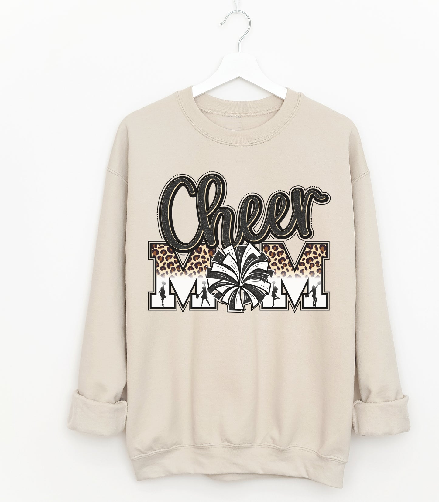 Gildan or Bella Canvas Cheer Mom Sweatshirt