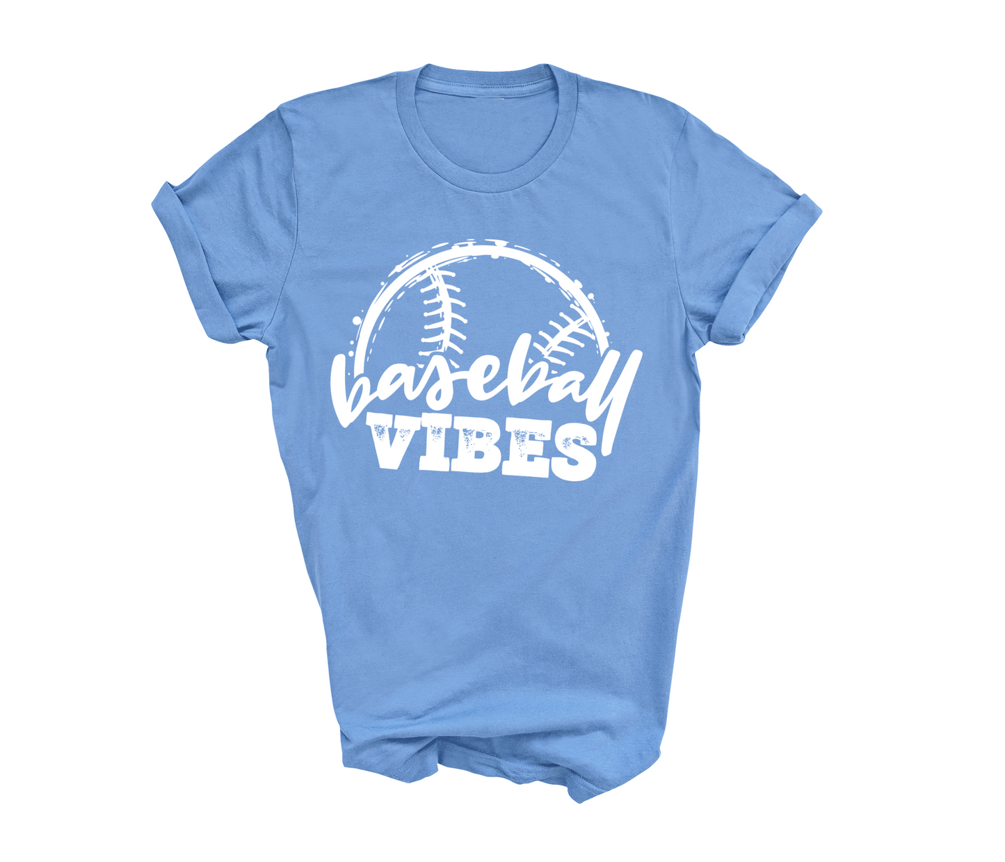 Comfort Colors or Bella Canvas Baseball Vibes Tee/ Baseball Mom Shirt