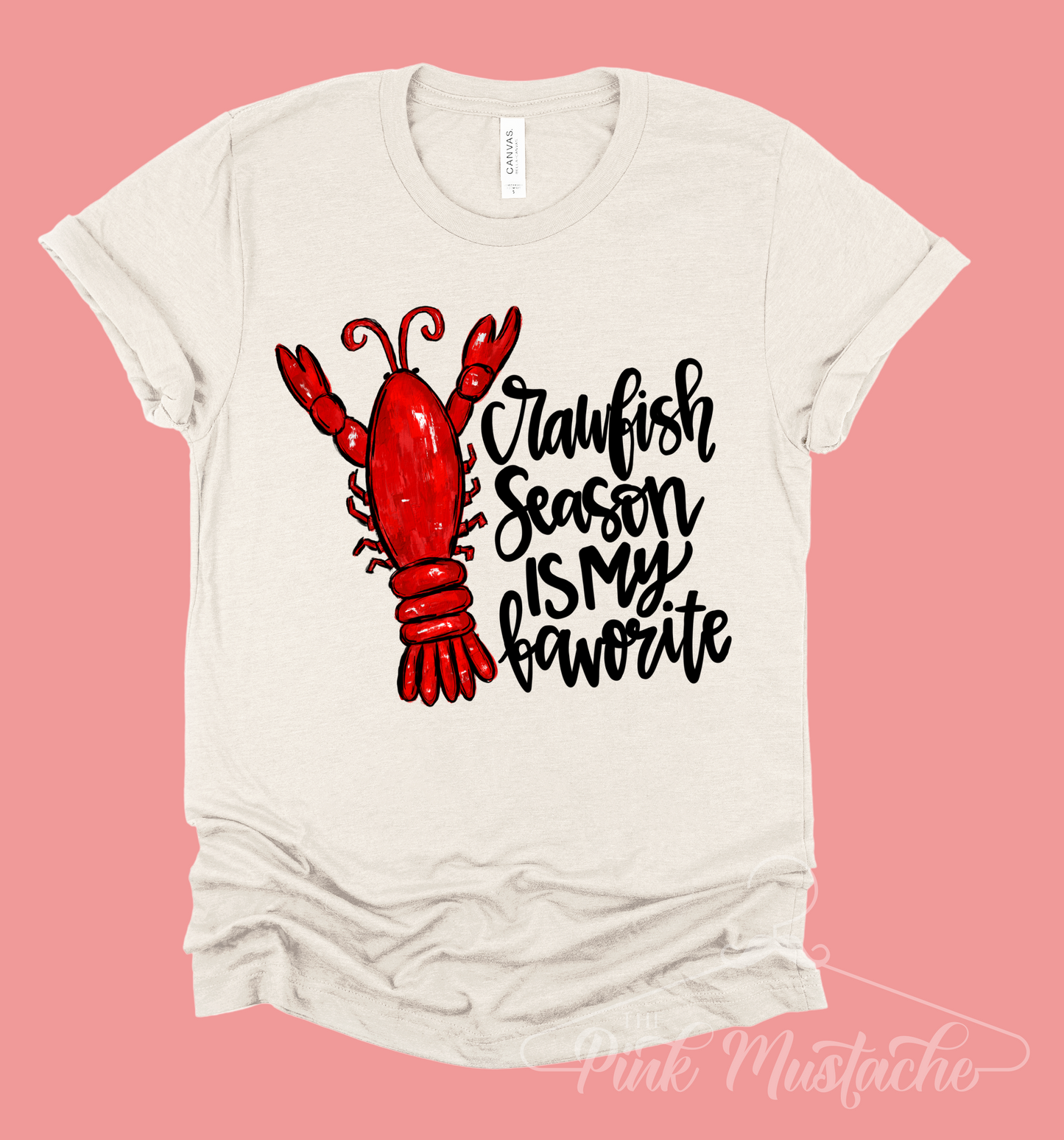 Crawfish Season Is My Favorite/ Toddler/Youth/Adult Sizes - NOLA - New Orleans / Crawfish / Mardi Gras / Louisiana Tee