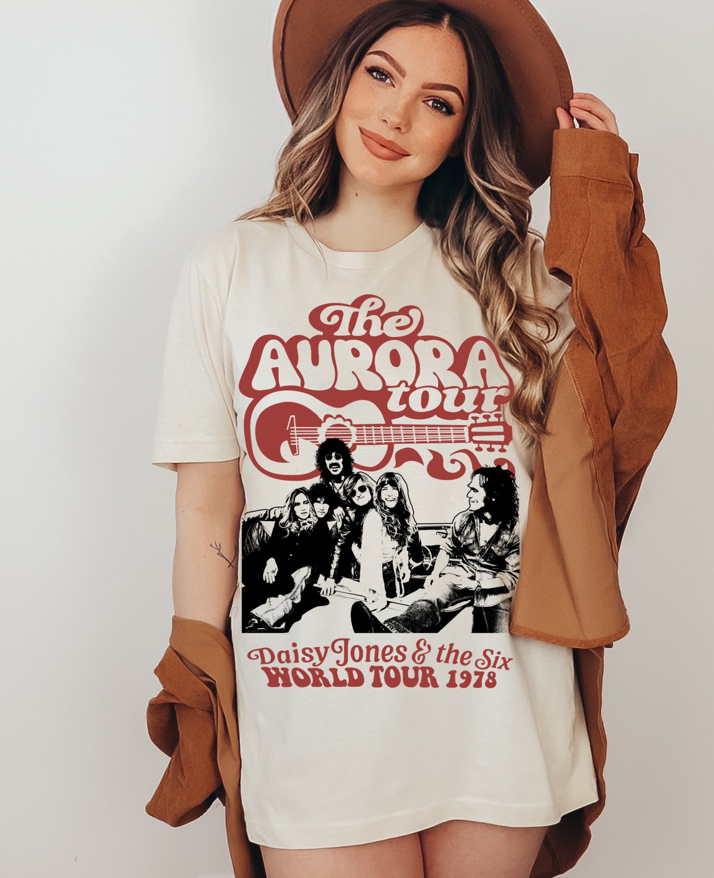 Daisy Jones and The Six Tee/ Comfort Colors or Bella Soft Style Options