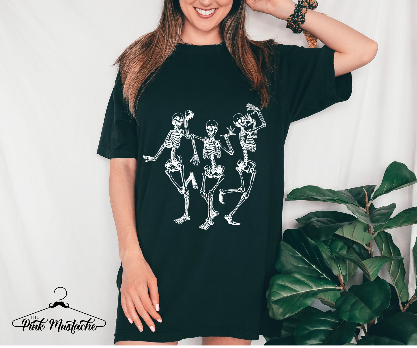 Comfort Colors Dancing Skeletons Halloween Shirt/ Youth and Adult Sizes Available