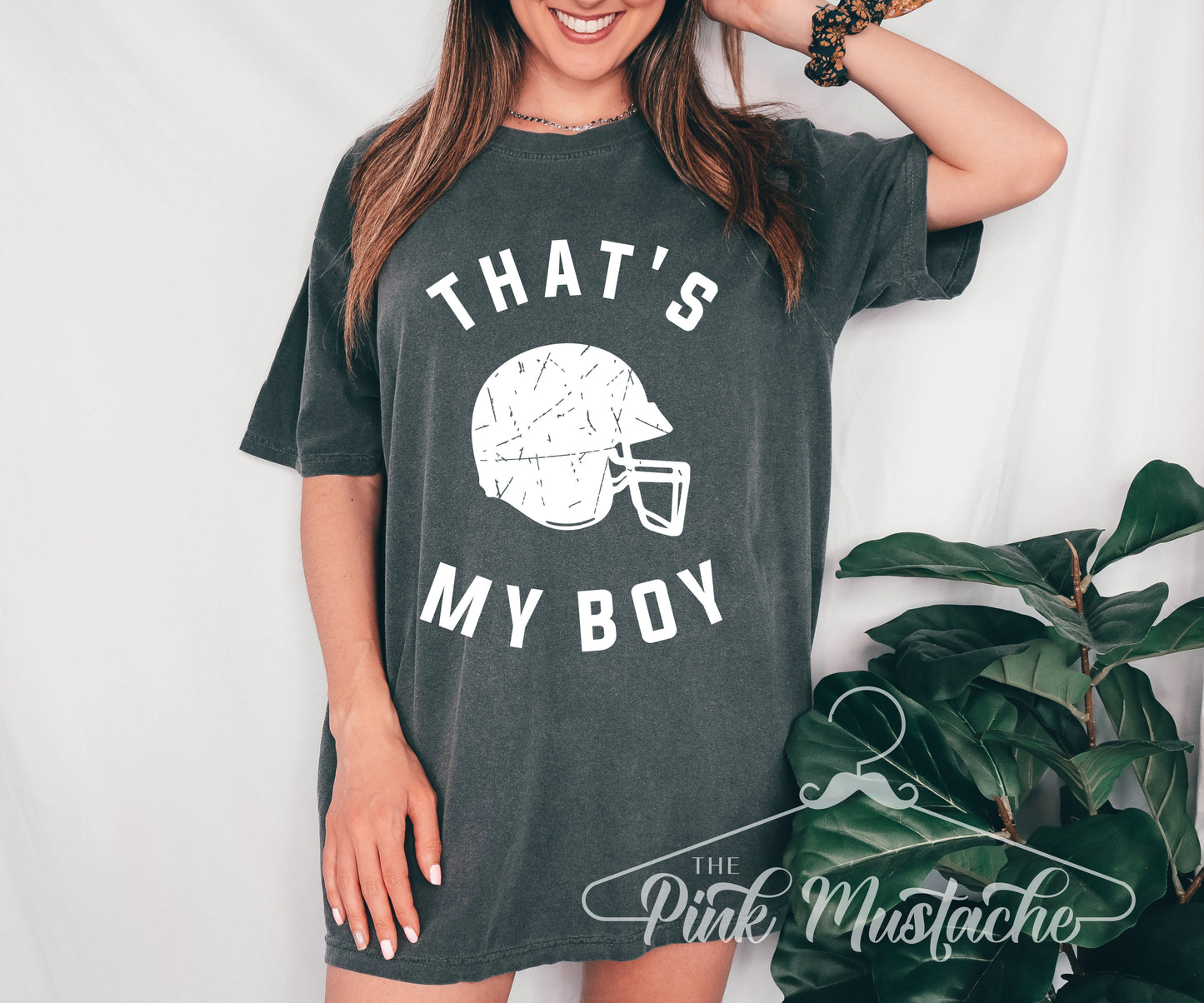 Comfort Colors That's My Boy Football Tee/ Multiple Colors