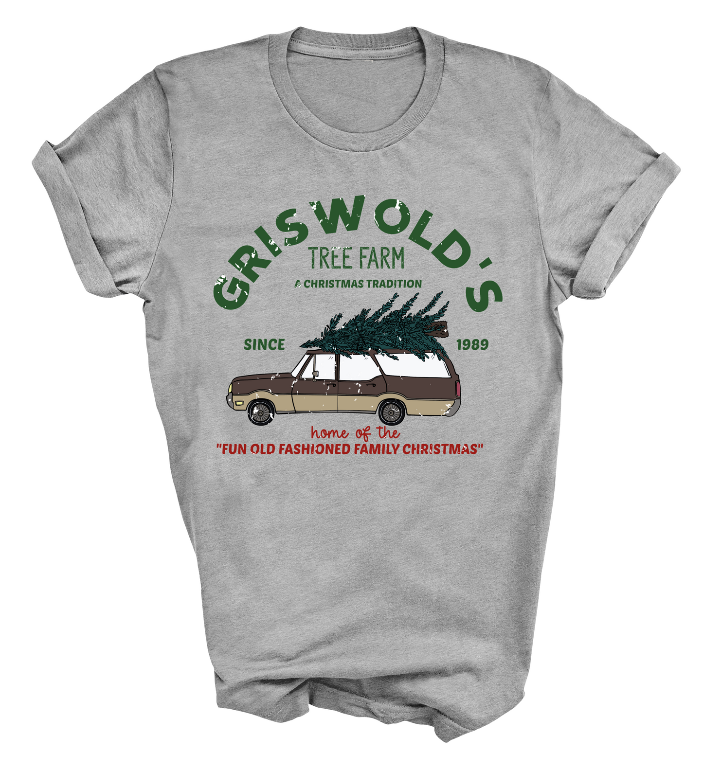 Griswold's Christmas Tree Farm Soft Style Tee /Christmas Tees / Youth and Adult Sizes Available